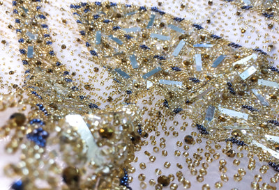 Tela dorada hecha a mano | Glam House Fabrics