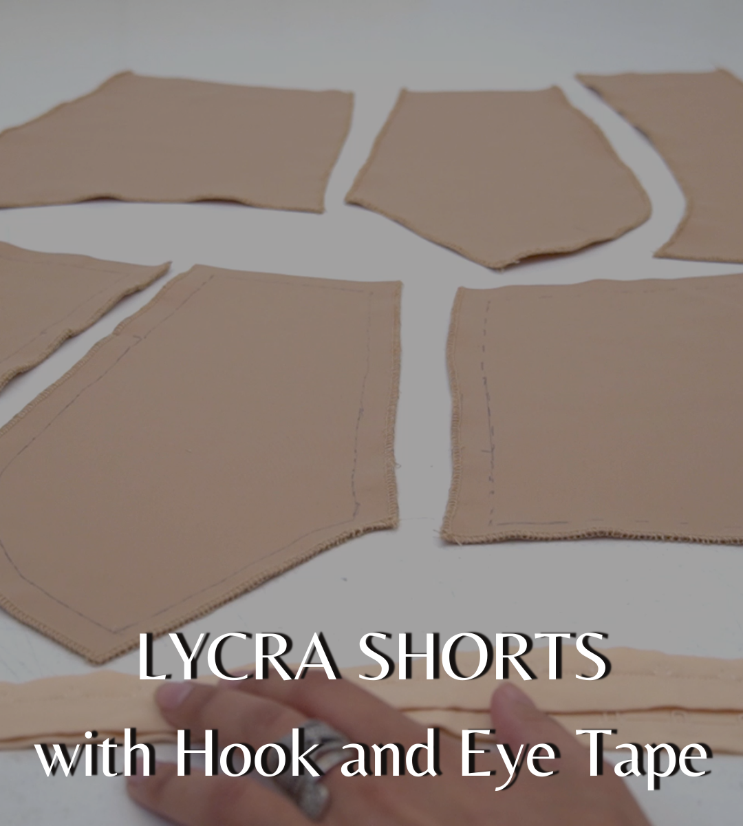 LYCRA SHORTS with Hook and Eye Tape Master Course